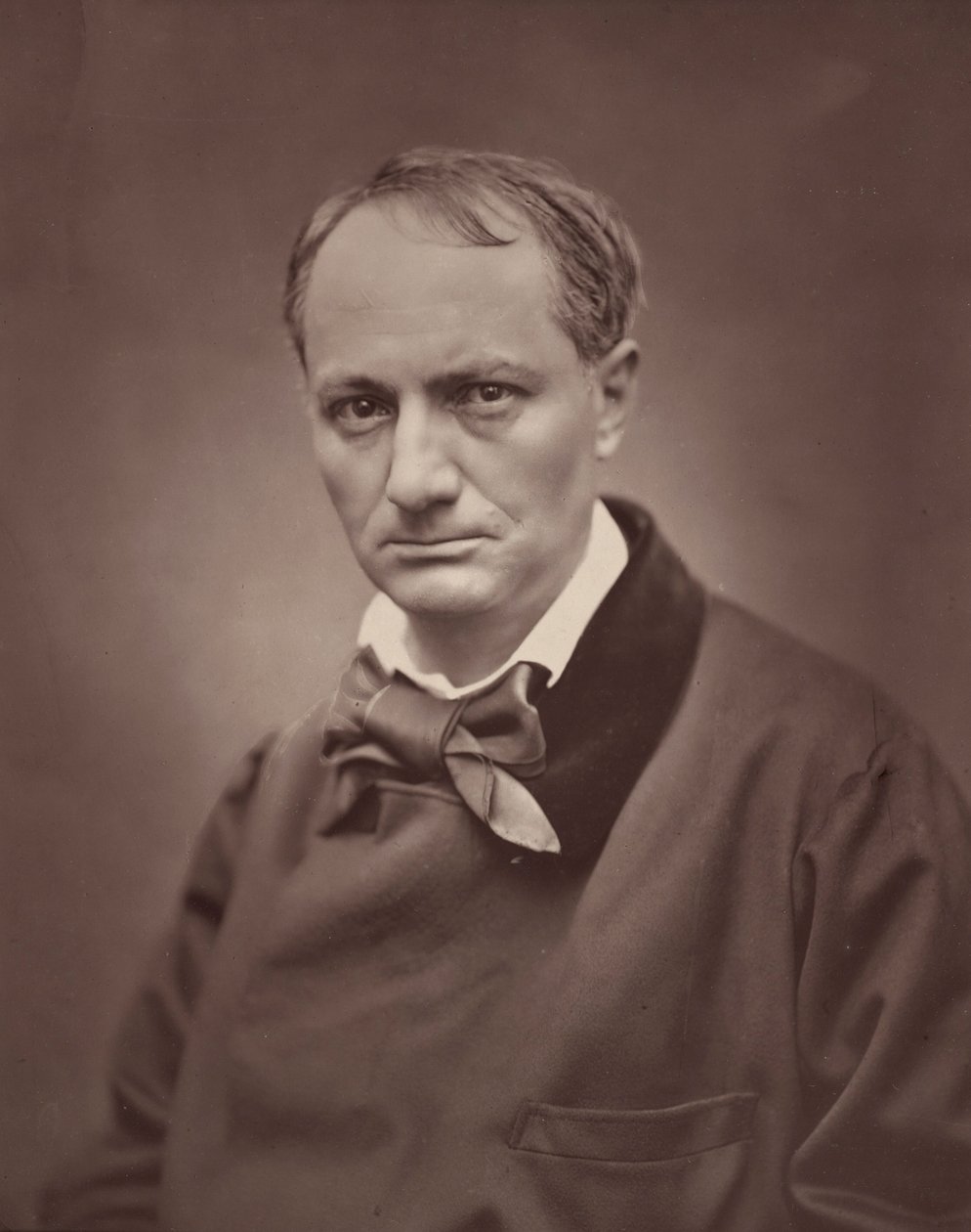 Charles Baudelaire,1861, baskı 1877 (fotoğraf) by Etienne Carjat