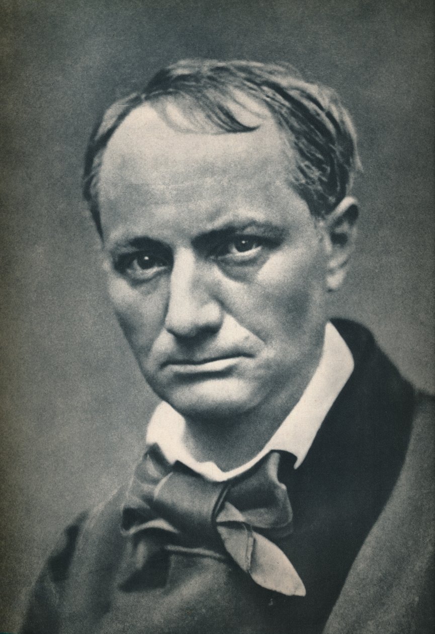Charles Baudelaire, 1863, 1939 by Etienne Carjat