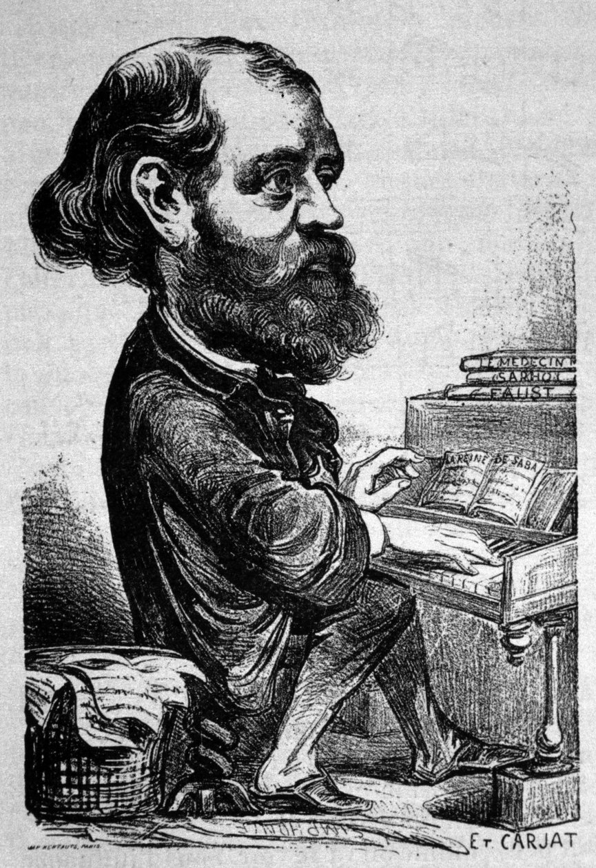 Charles Gounod (1818 - 1893), Fransız besteci, Etienne Carjat