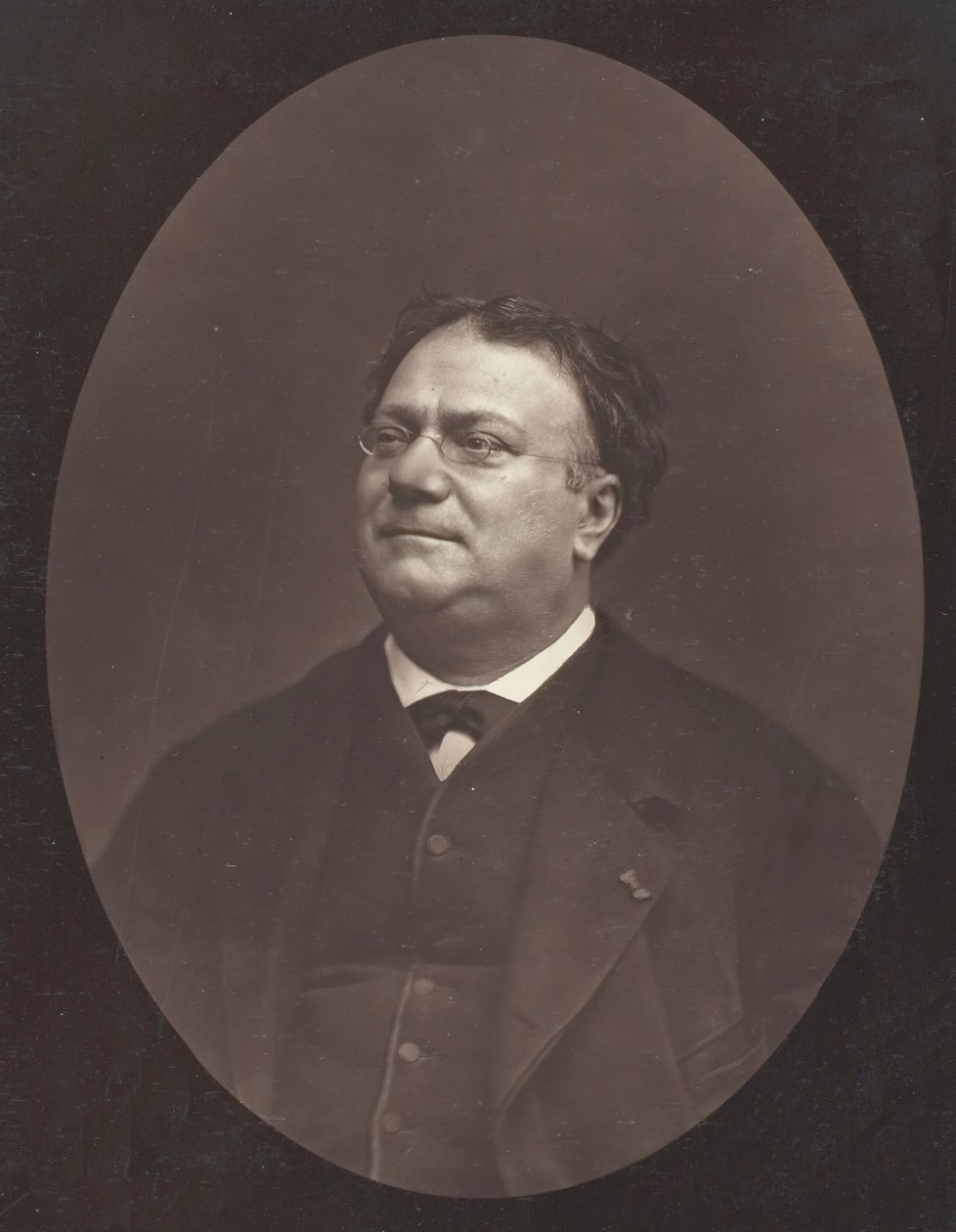 Charles Monselet, c. 1876. by Etienne Carjat