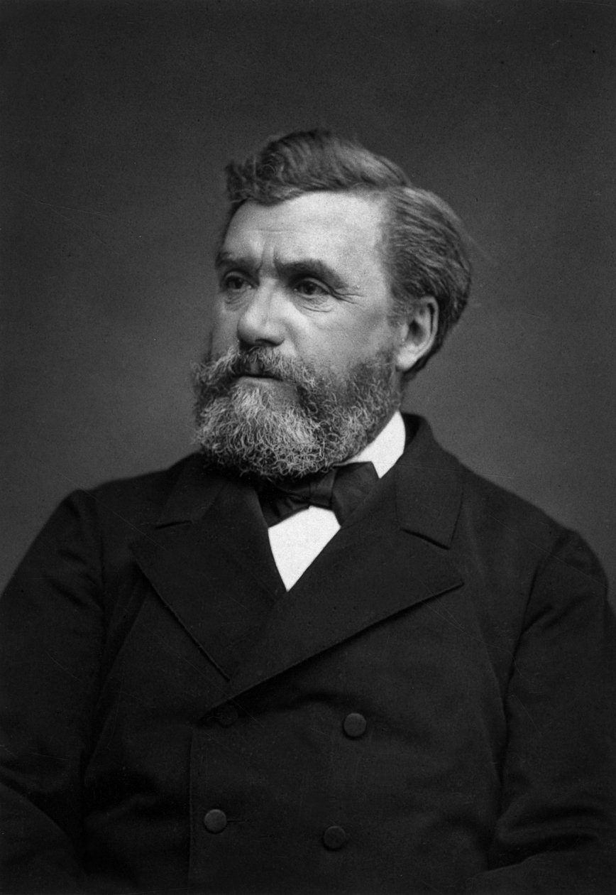 Eugene Lavieille (1820-1889) Fransız ressam, fotoğraf: Carjat by Etienne Carjat