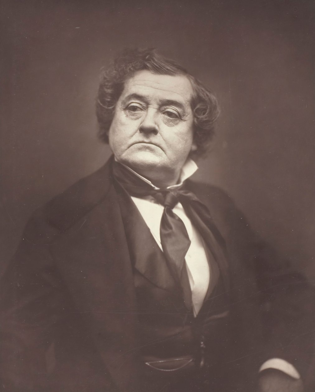 Frédérick Lemaître Fransız aktör ve oyun yazarı, 1800-1976, c. 1876. by Etienne Carjat