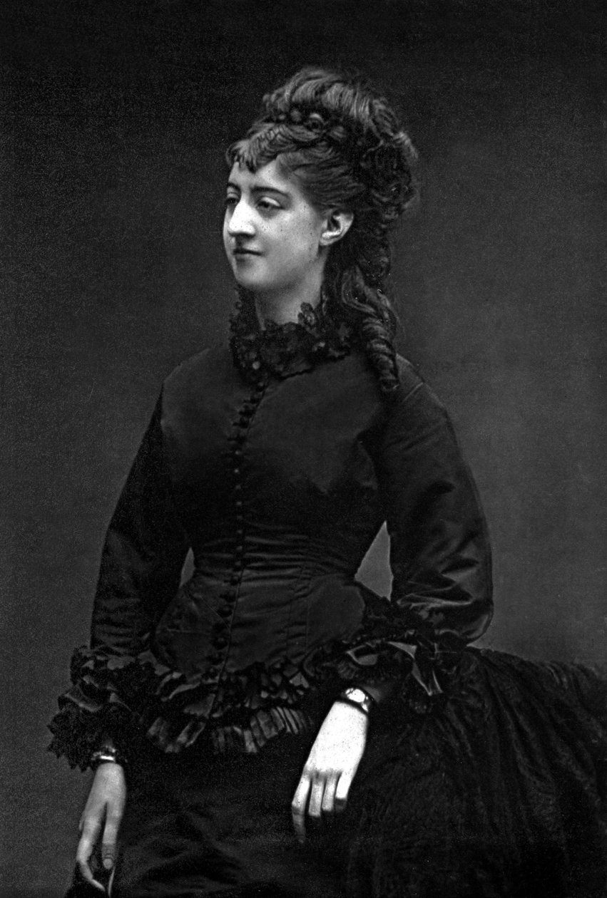 Hyacinthe Derval, Fransız komedyen, fotoğraf: Carjat by Etienne Carjat