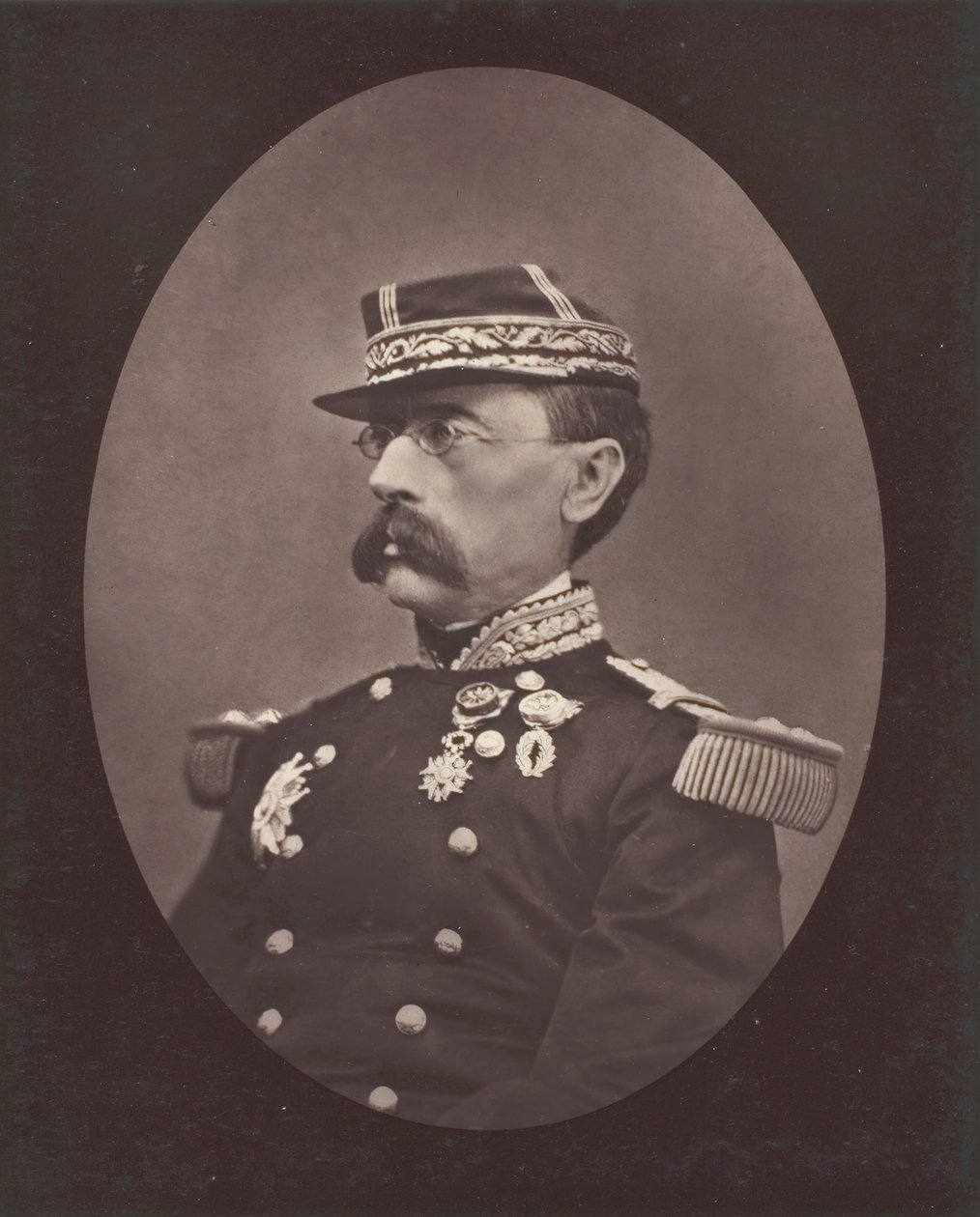 Louis-Léon-César Faidherbe, c. 1876. by Etienne Carjat