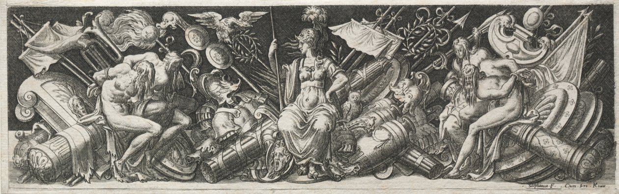 Savaşlar ve Zaferler, muhtemelen 1560'lar. by Etienne Delaune