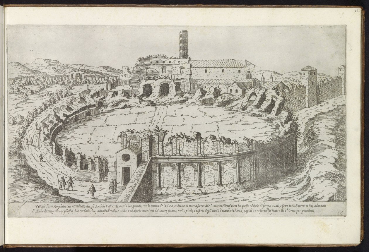Amphitheatrum Castrense te Roma Bouwwerken uit de oudheid (dizi adı) Roma
