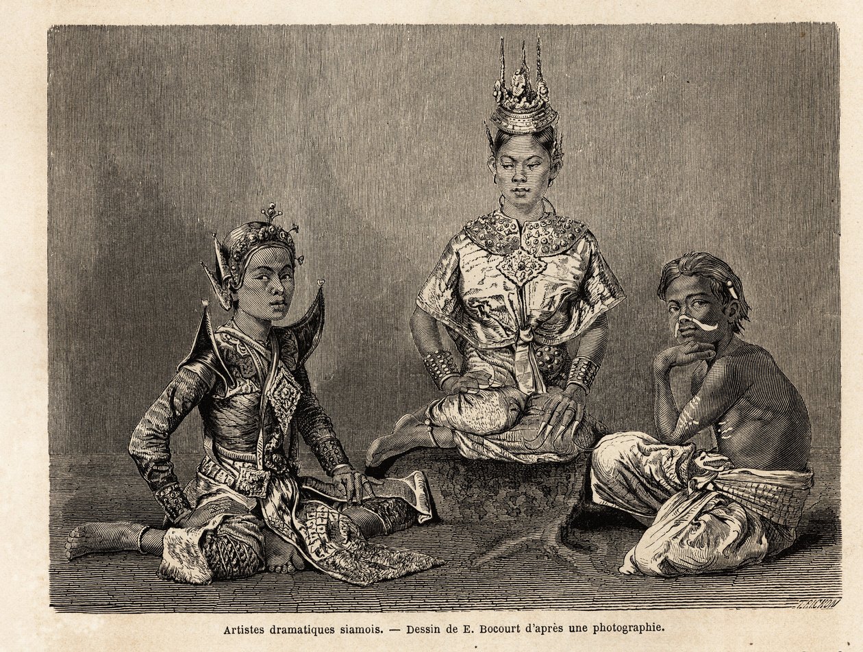 Siyam dramatik sanatçıları, Henri Mouhot