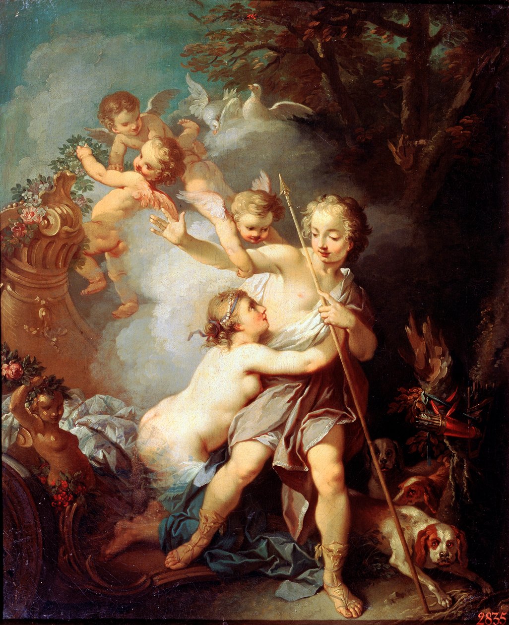 Venüs ve Adonis, 1750