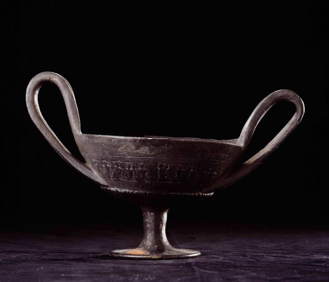 Etrüsk uygarlığı: kantharos by Etruscan