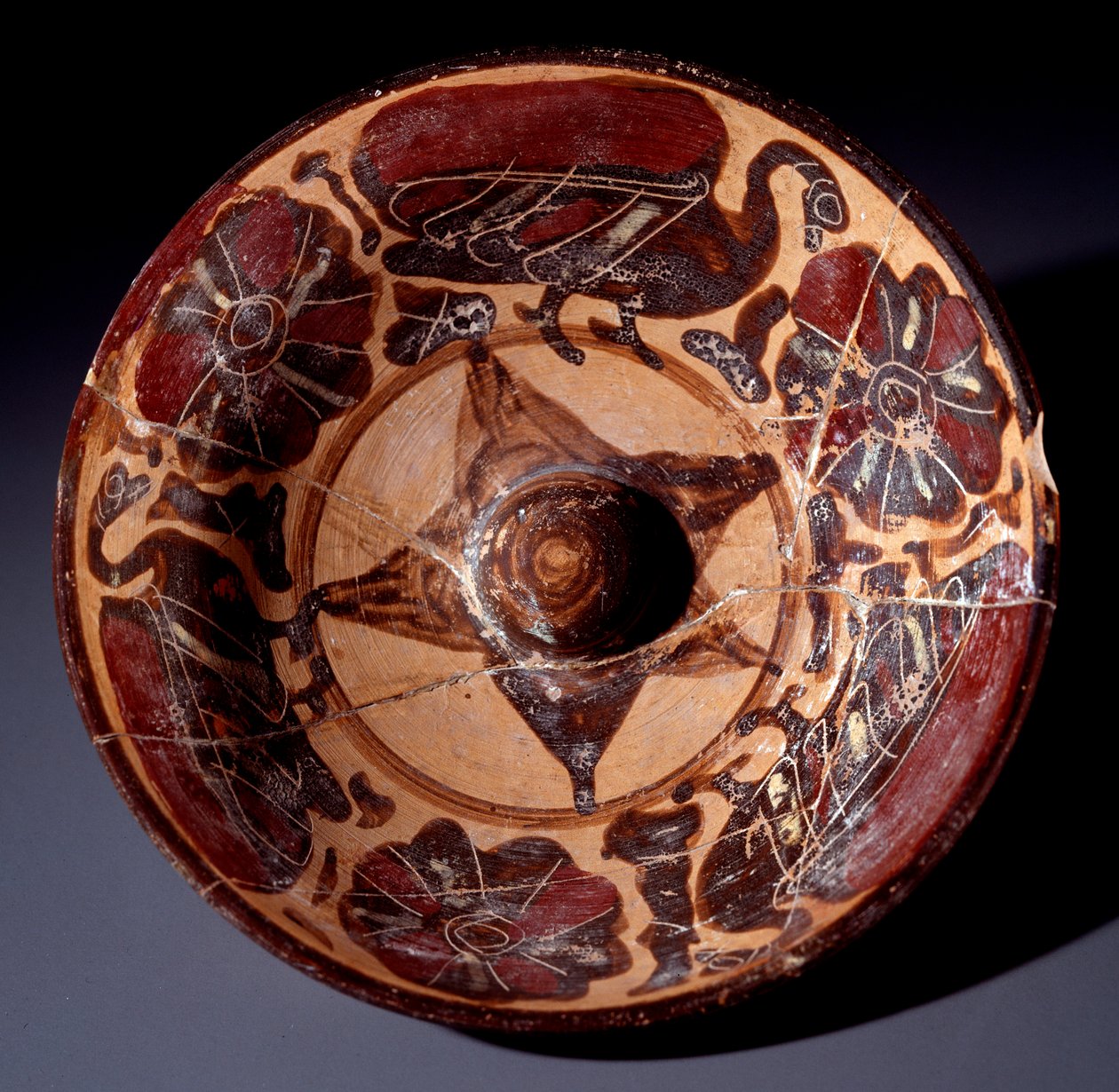 Etrüsk uygarlığı: phiale mesomphalos by Etruscan