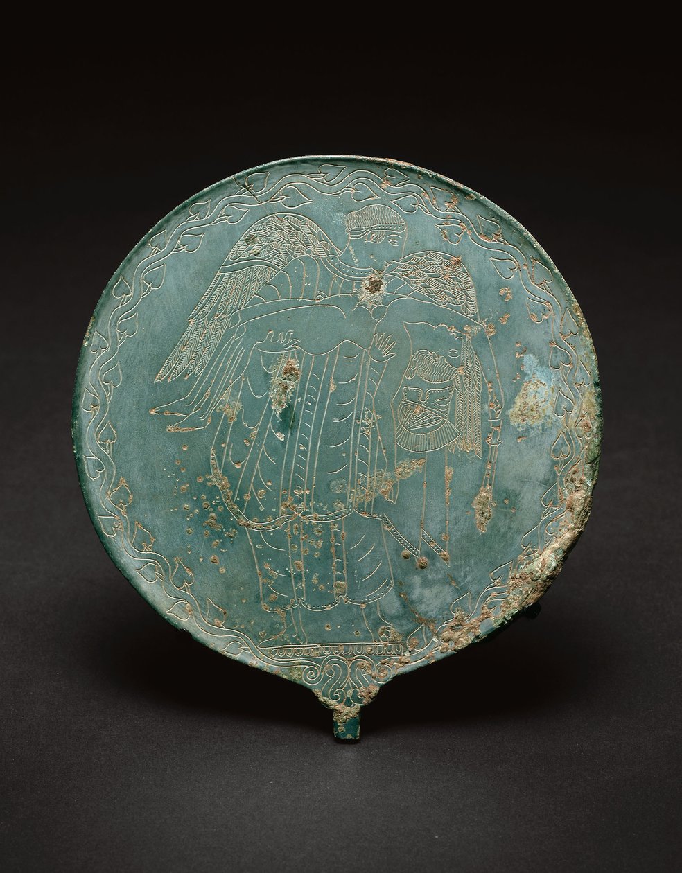 El Aynası, MÖ 470 - MÖ 450 (bronz) by Etruscan