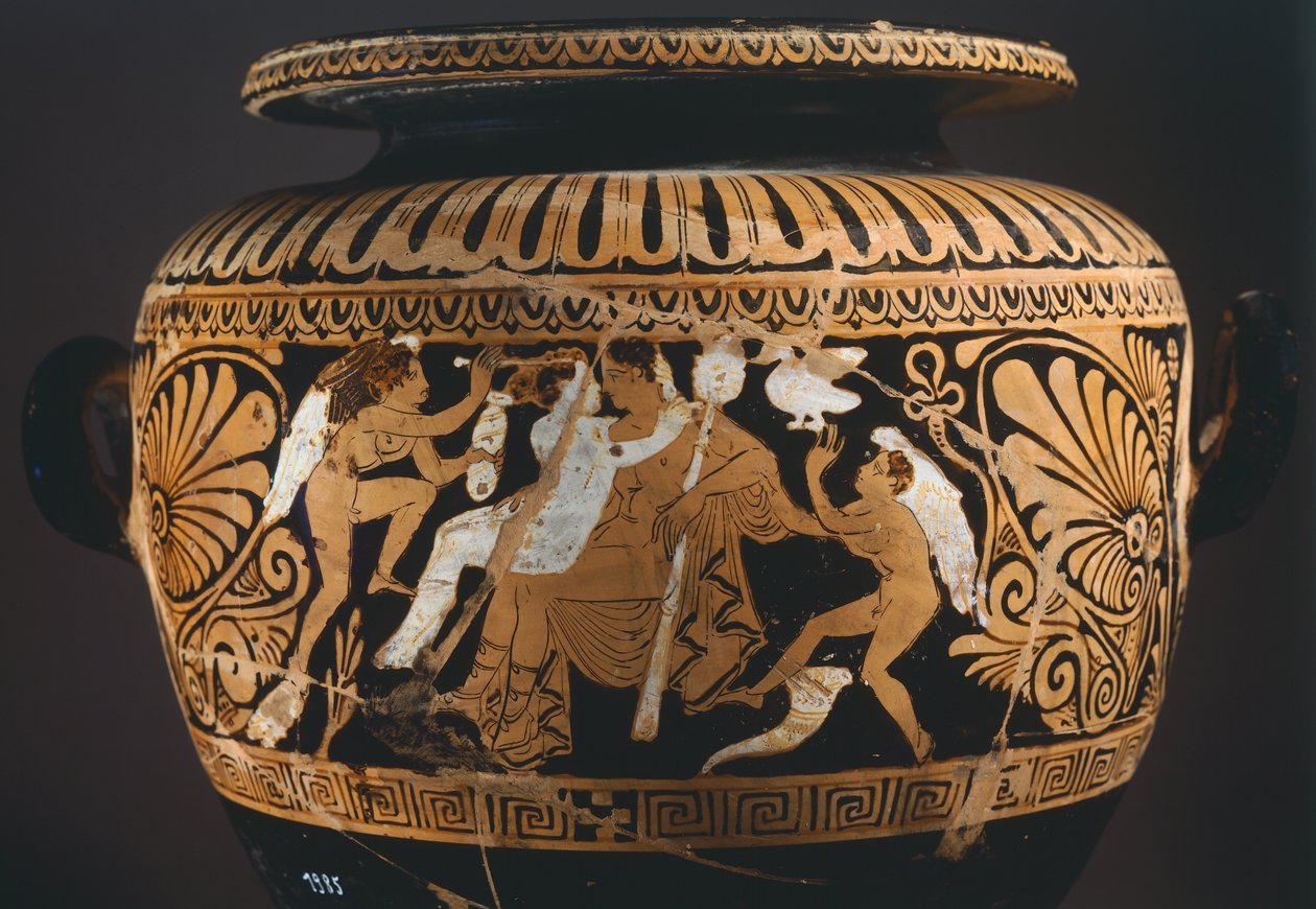 Stamnos (sıvı depolama kabı), Dionysos ve Ariadne