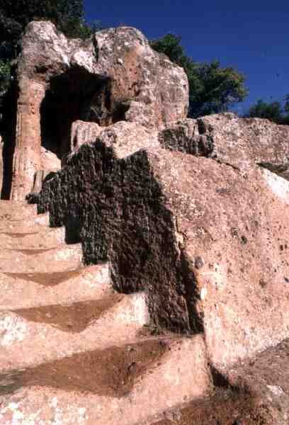 Nekropol kalıntıları (fotoğraf) by Etruscan Etruscan
