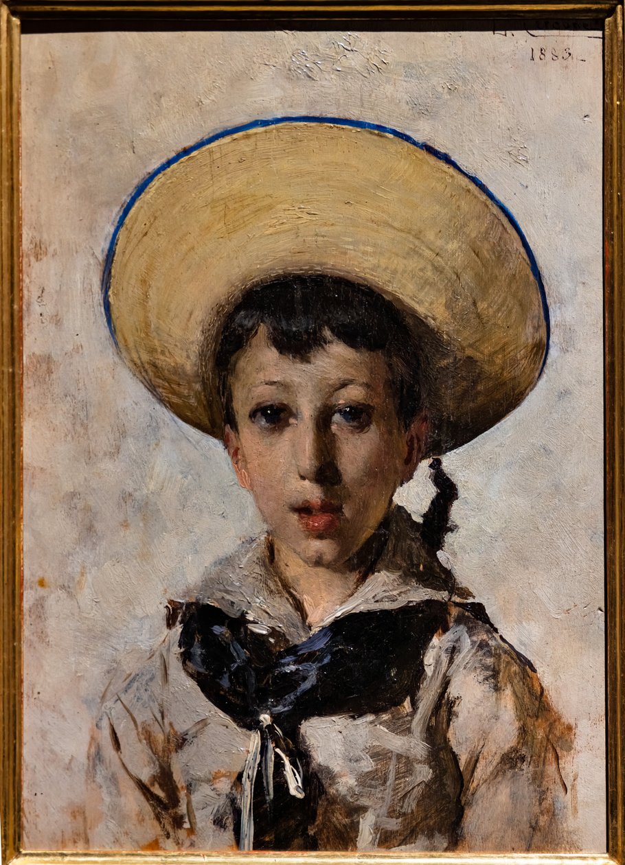 küçük denizci çocuk by Ettore Cercone