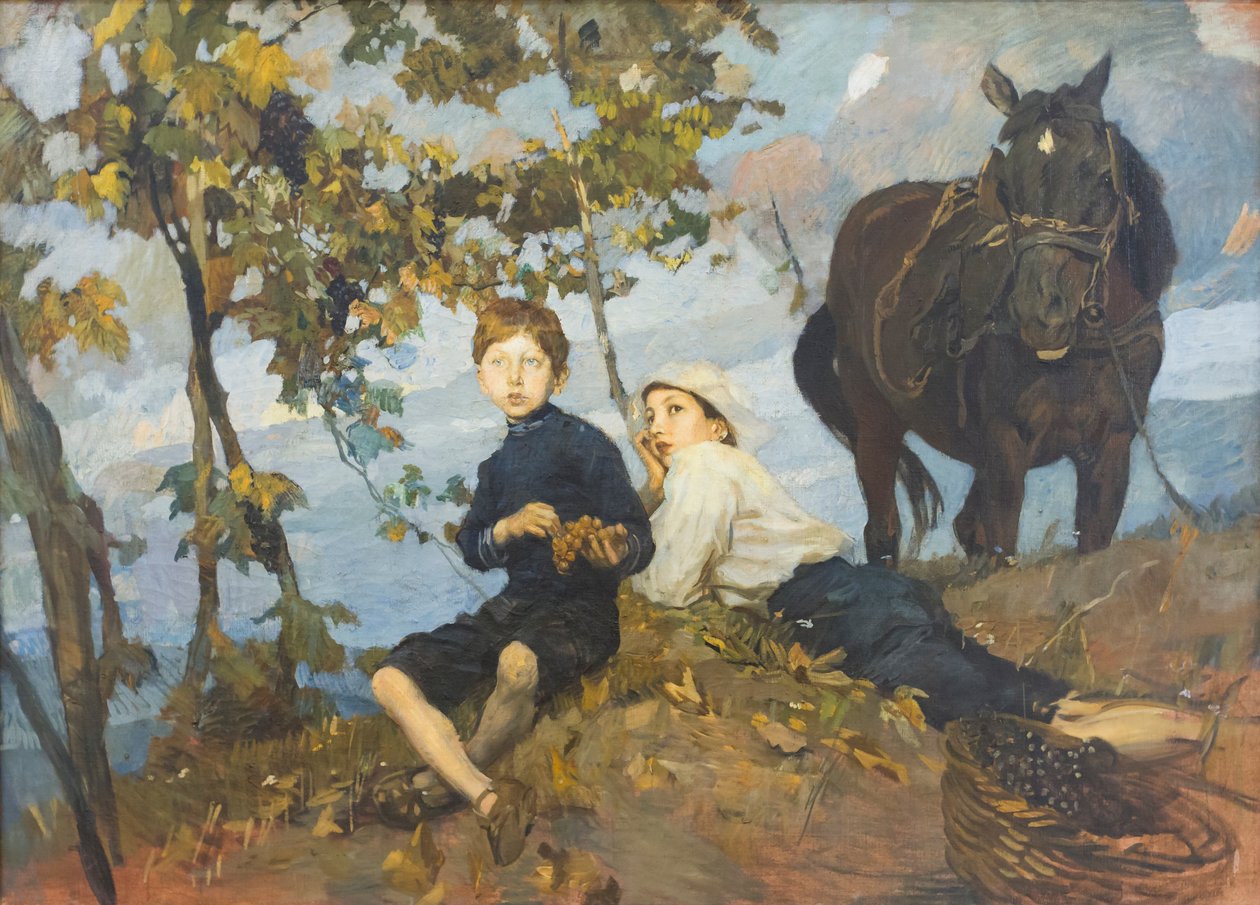 Sonbahar by Ettore Tito