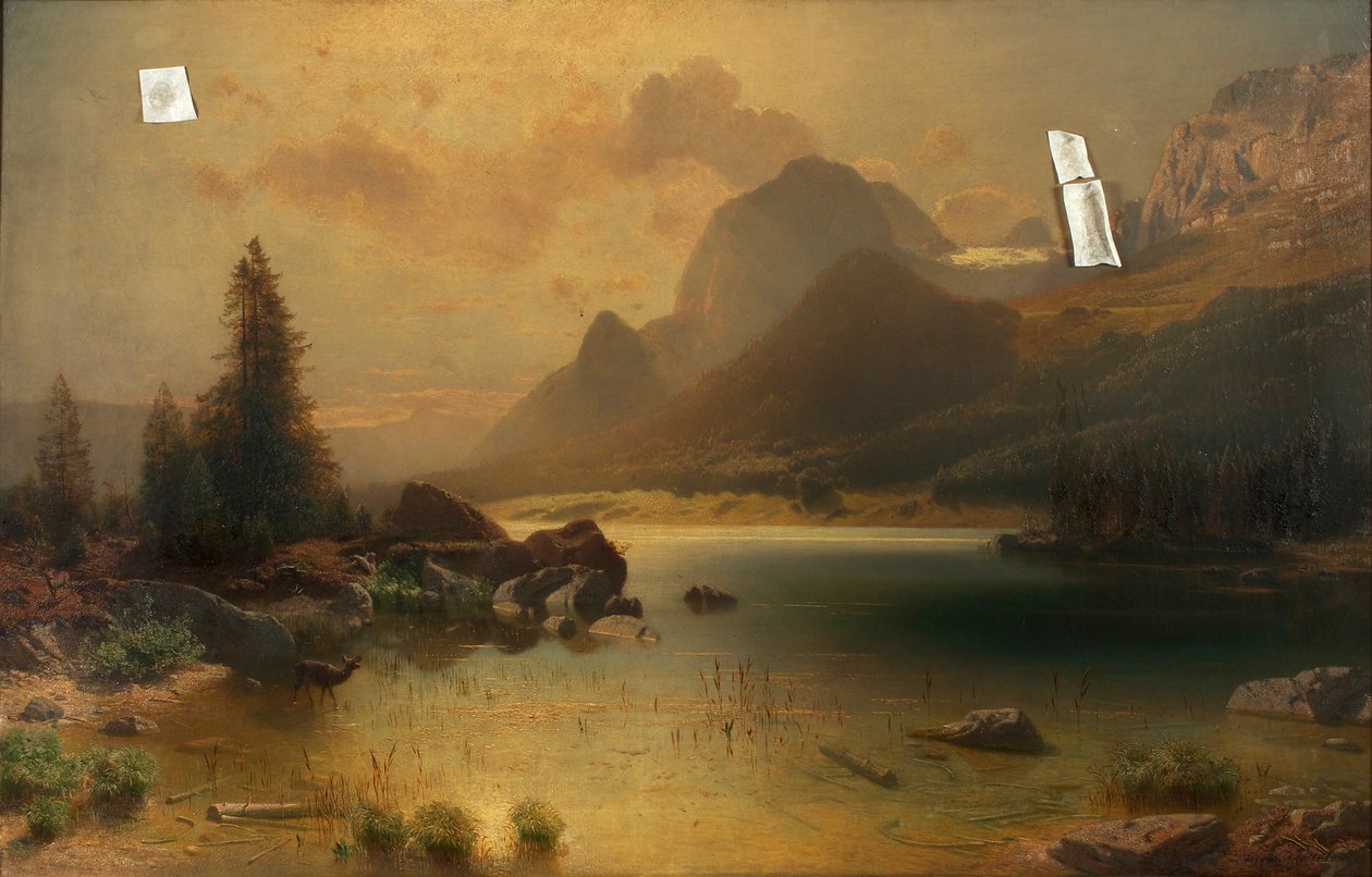 Berchtesgaden yakınlarındaki Hintersee by Eugen Jettel