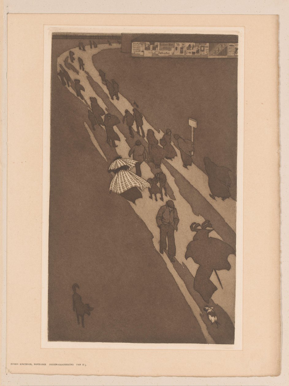 Kasım (nesne üzerindeki orijinal başlık) by Eugen Kirchner