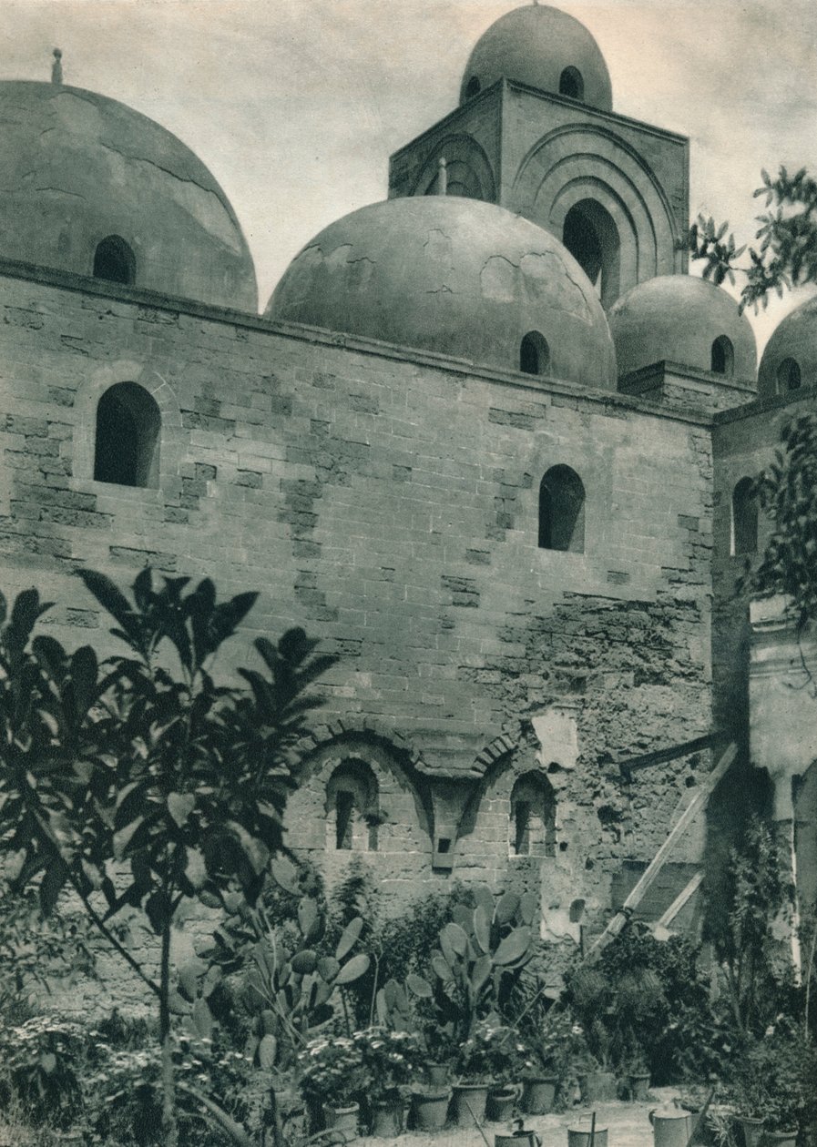 San Giovanni degli Eremiti Kilisesi, Palermo, Sicilya, İtalya, 1927. by Eugen Poppel