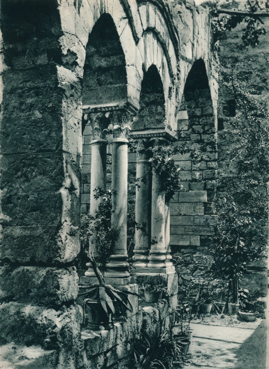San Giovanni degli Eremiti Kilisesi, Palermo, Sicilya, İtalya, 1927 by Eugen Poppel