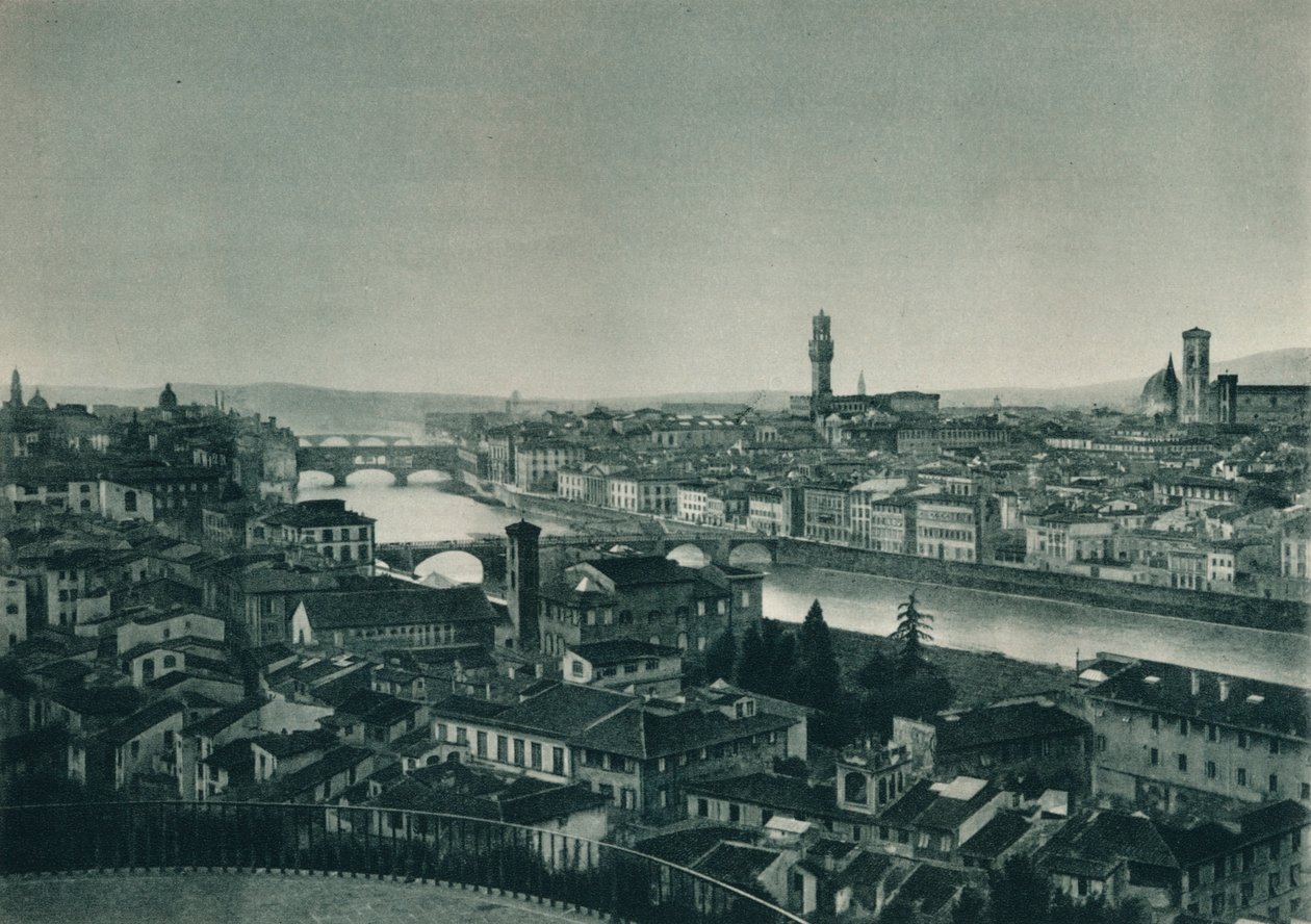 Floransa, İtalya, 1927 by Eugen Poppel