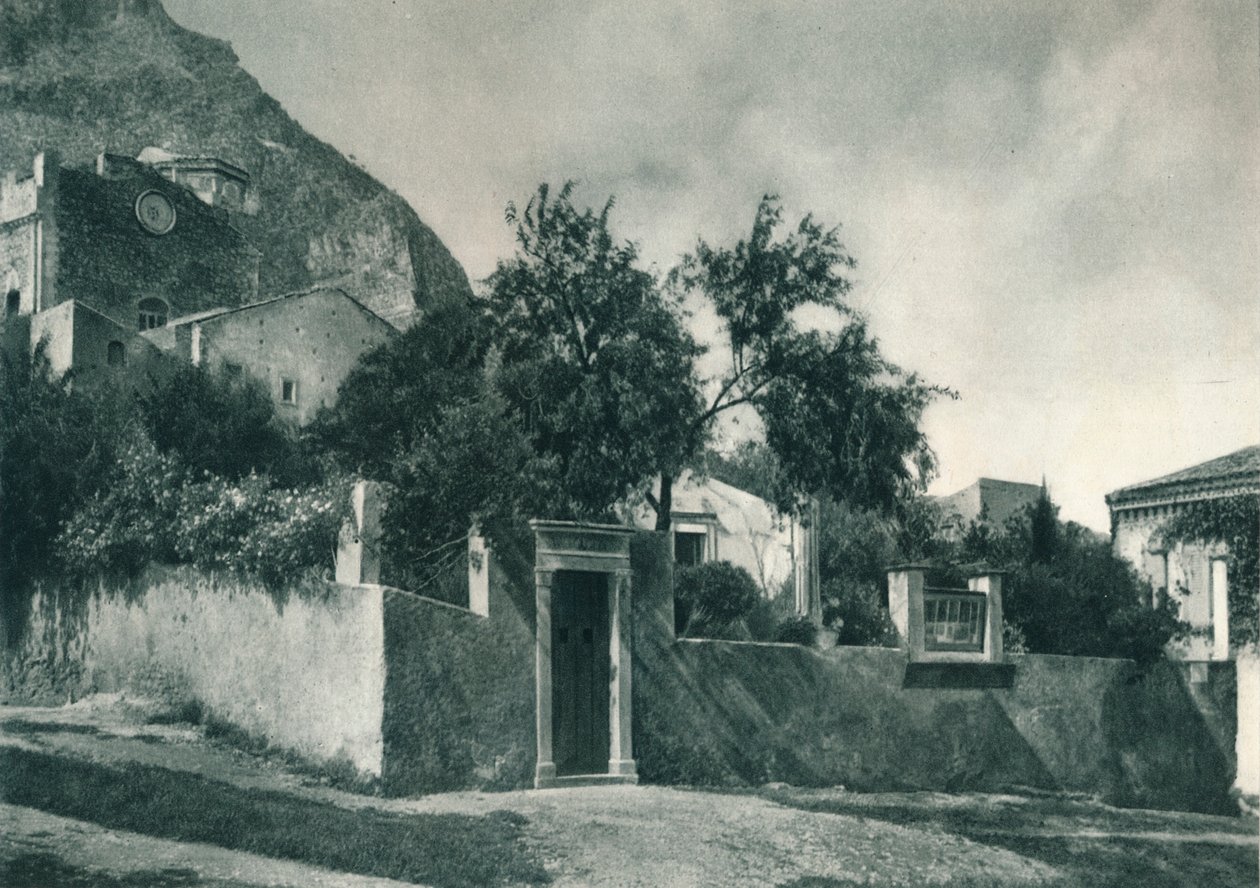 Bahçe, Taormina, Sicilya, İtalya, 1927 by Eugen Poppel