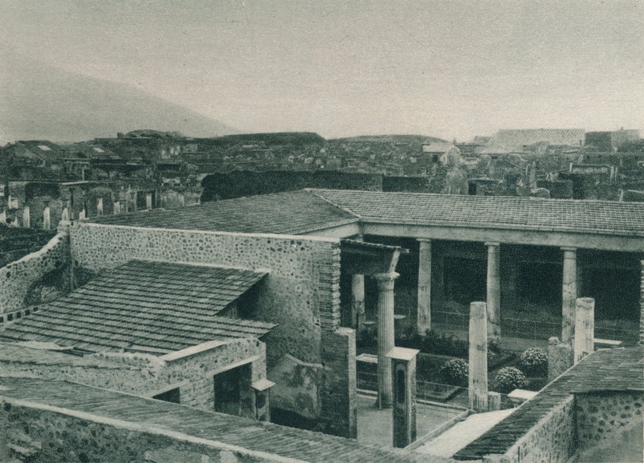 Vettii Evi, Pompeii, İtalya, 1927 by Eugen Poppel