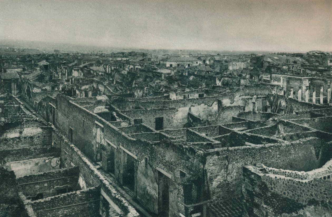 Pompei, İtalya, 1927 by Eugen Poppel