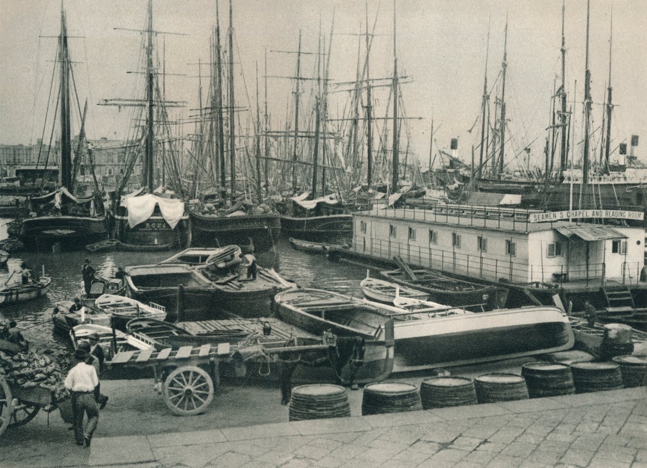 Napoli Limanı, İtalya, 1927 by Eugen Poppel