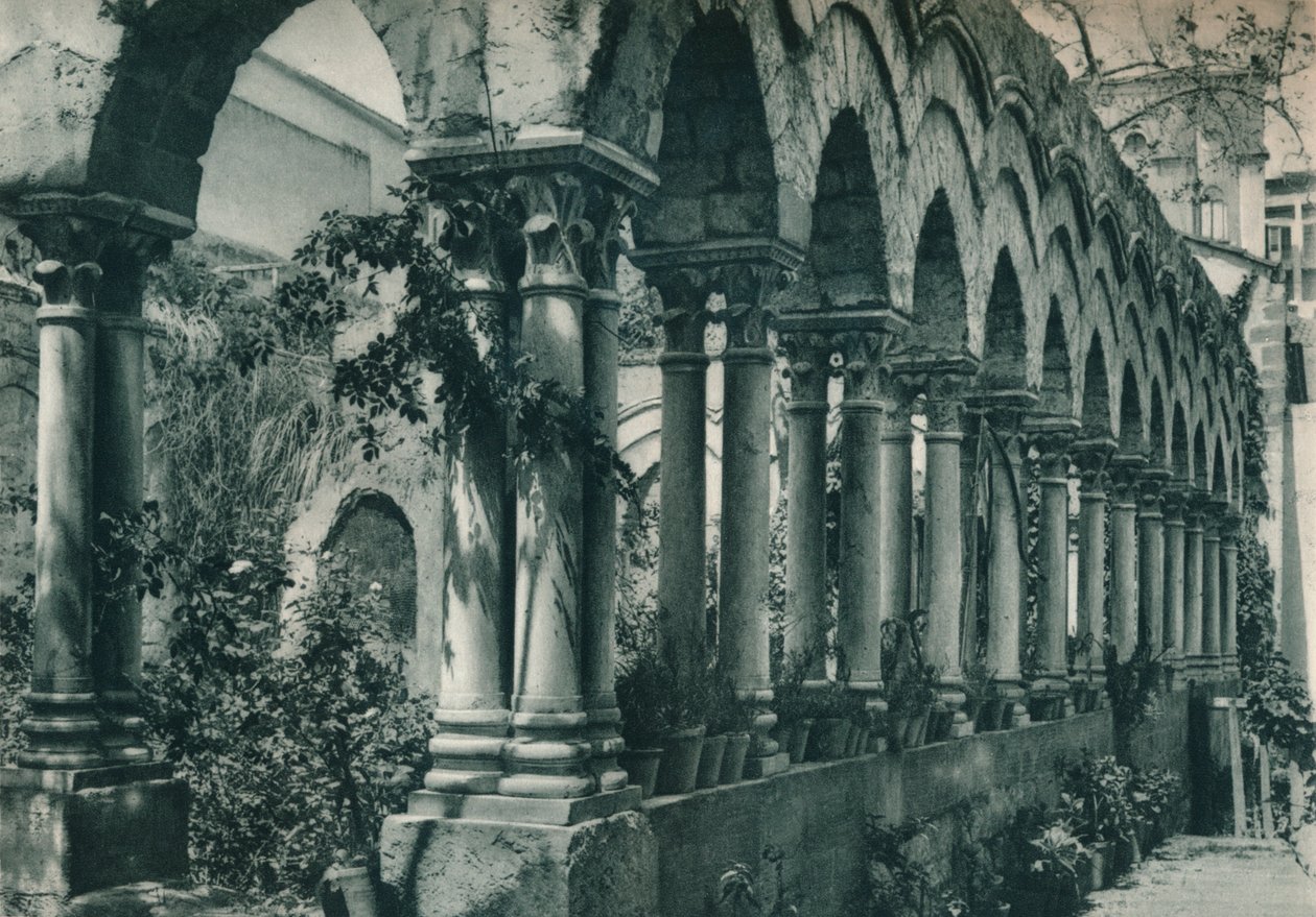 Küçük bir şapelin kalıntıları, Palermo, Sicilya, İtalya, 1927 by Eugen Poppel