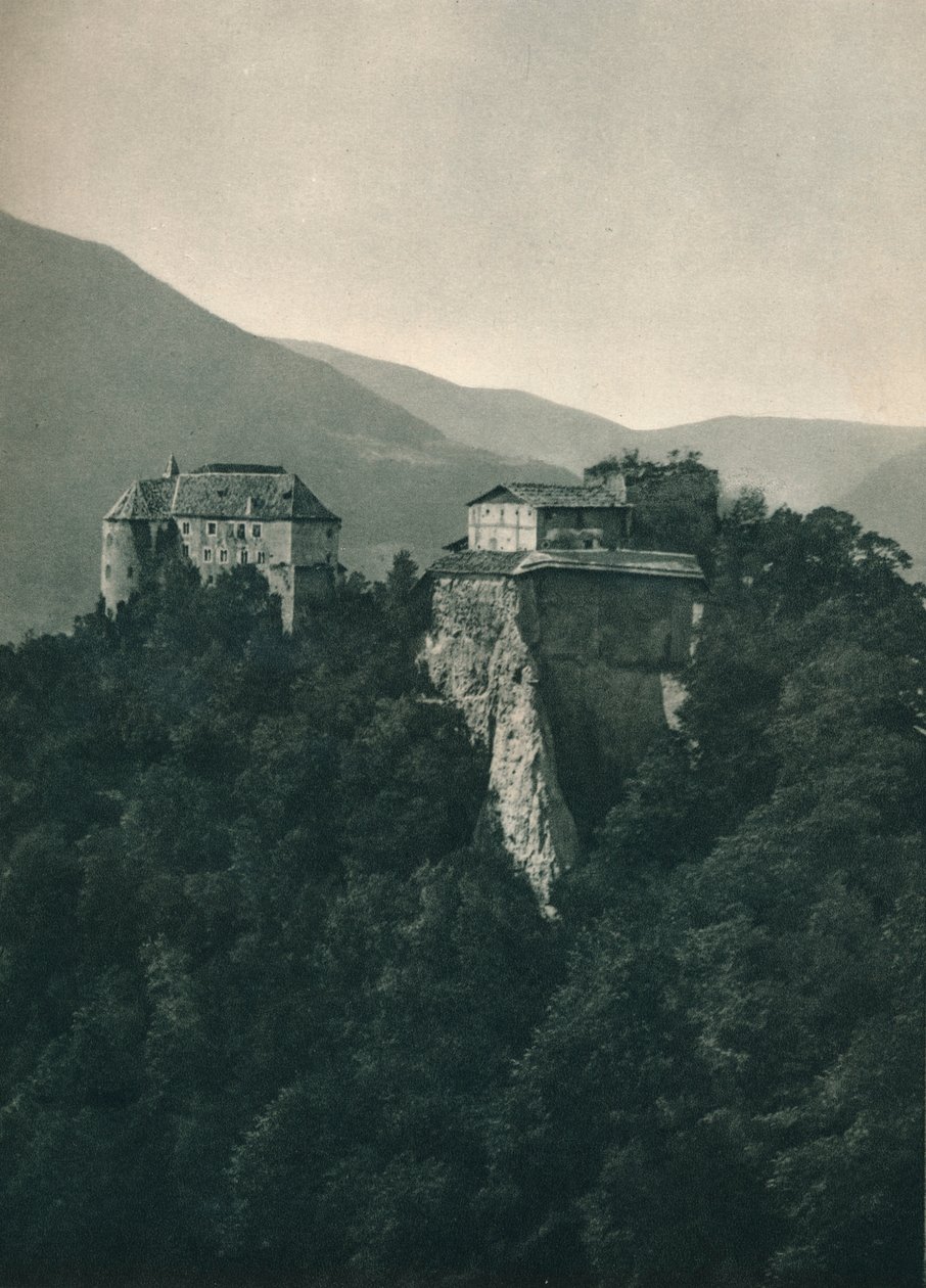 Tirol Kalesi, Merano, Güney Tirol, İtalya, 1927 by Eugen Poppel