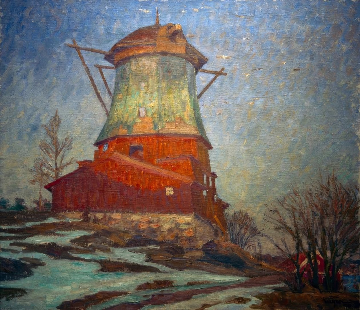 Oljekvarnen, Waldemarsudde by Eugen Prinz von Schweden