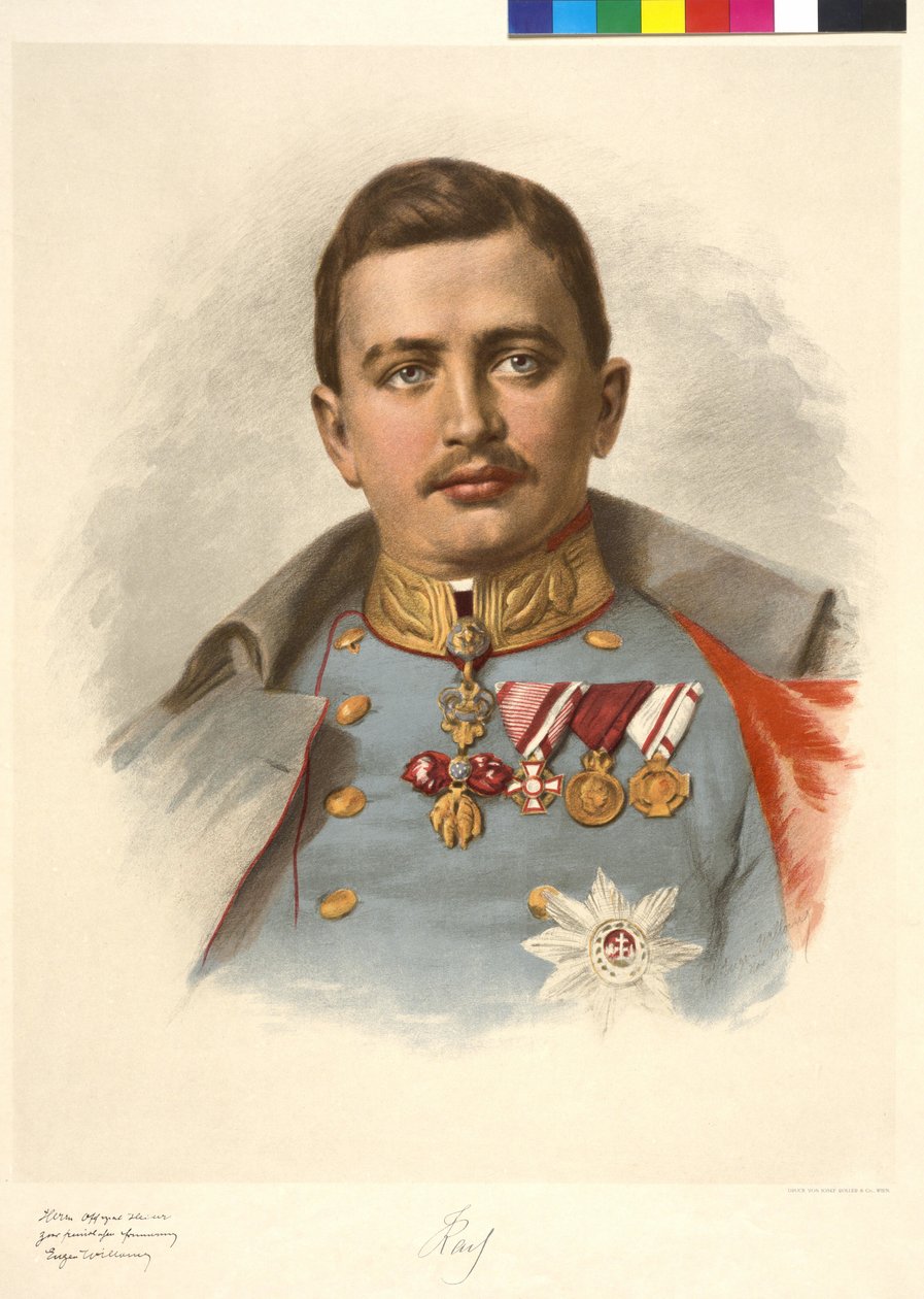 Avusturya İmparatoru I. Charles by Eugen Willoner