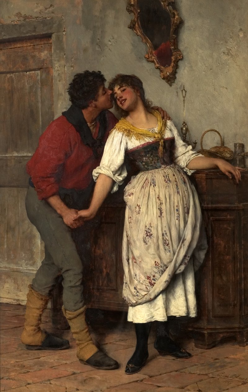 Kabul edildi, 1887 by Eugen von Blaas
