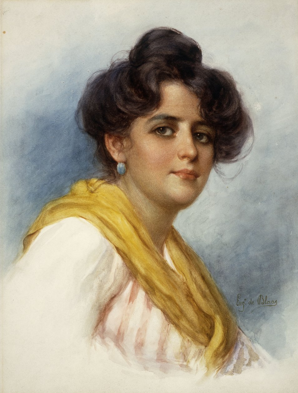 İtalyan Güzeli, by Eugen von Blaas