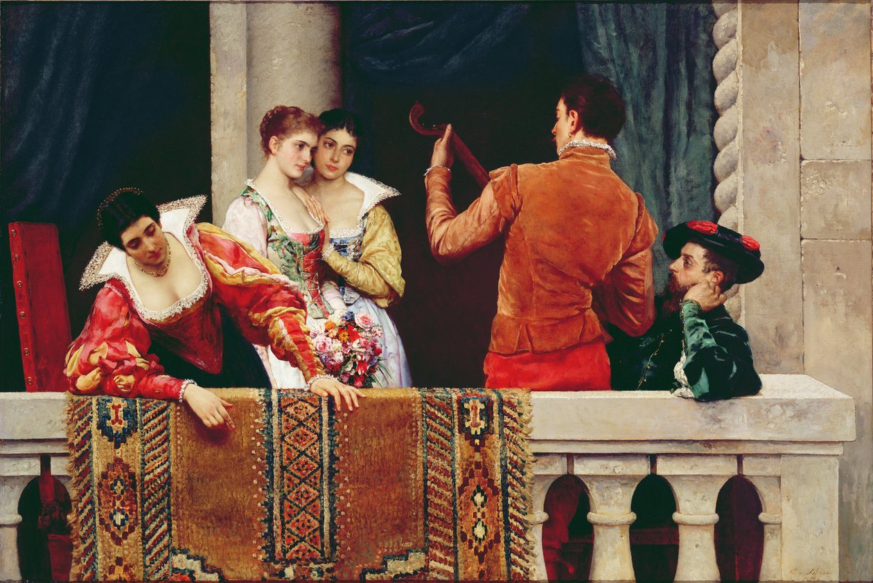 Bilinmeyen resim by Eugen von Blaas