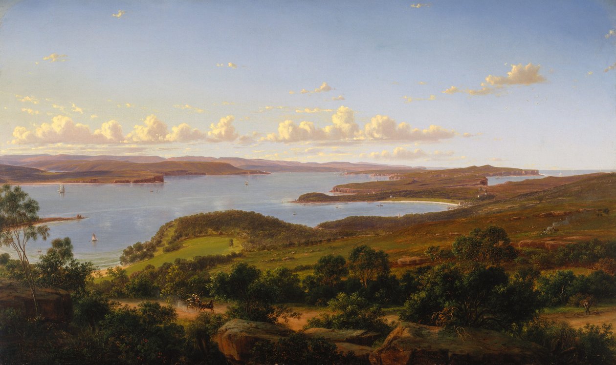 Sidney Başkanları by Eugene von Guérard