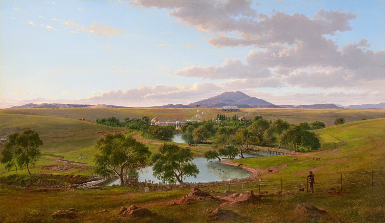 yalibra by Eugene von Guérard
