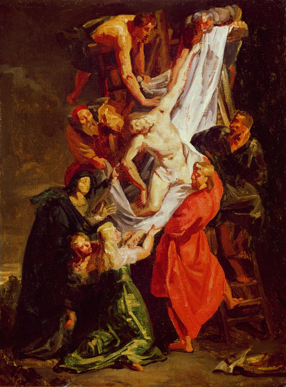 Haçtan İniş, 1843 dolayları by Ferdinand Victor Eugene Delacroix