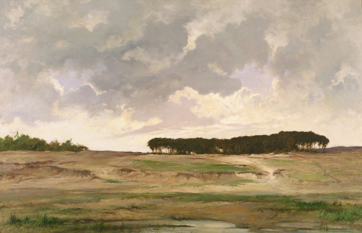 Manzara, 1897 by Eugene Devaux