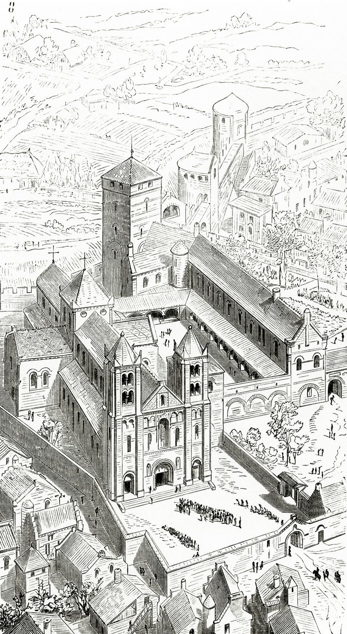 Cluny Manastırı ve Karolenj Katedrali