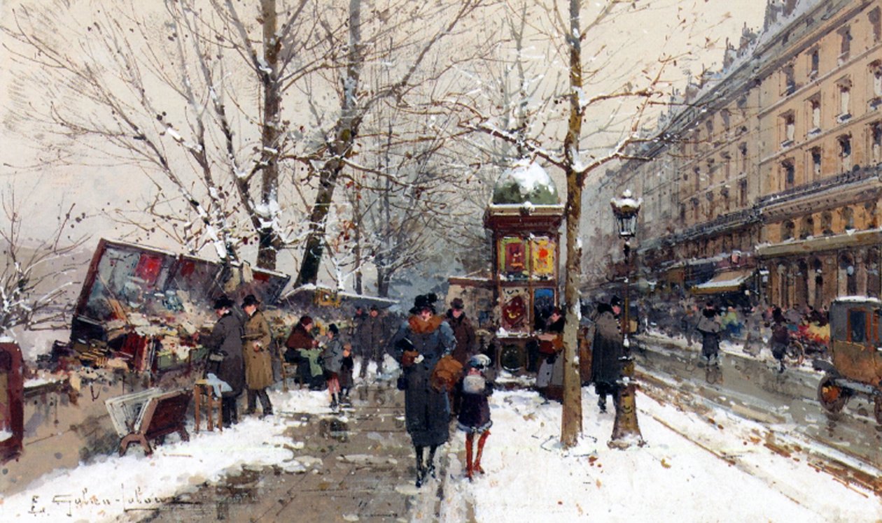 Kışın Paris