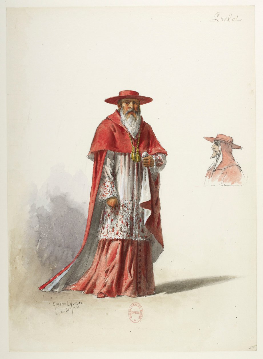 Saint-Saëns - Henry VIII - Kostüm modelleri - Lacoste - 27 by Eugene Lacoste
