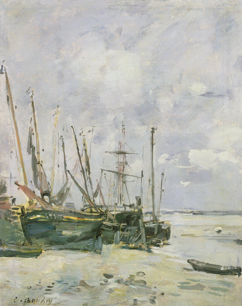 Tekneler, 1888-95 by Eugene Louis Boudin