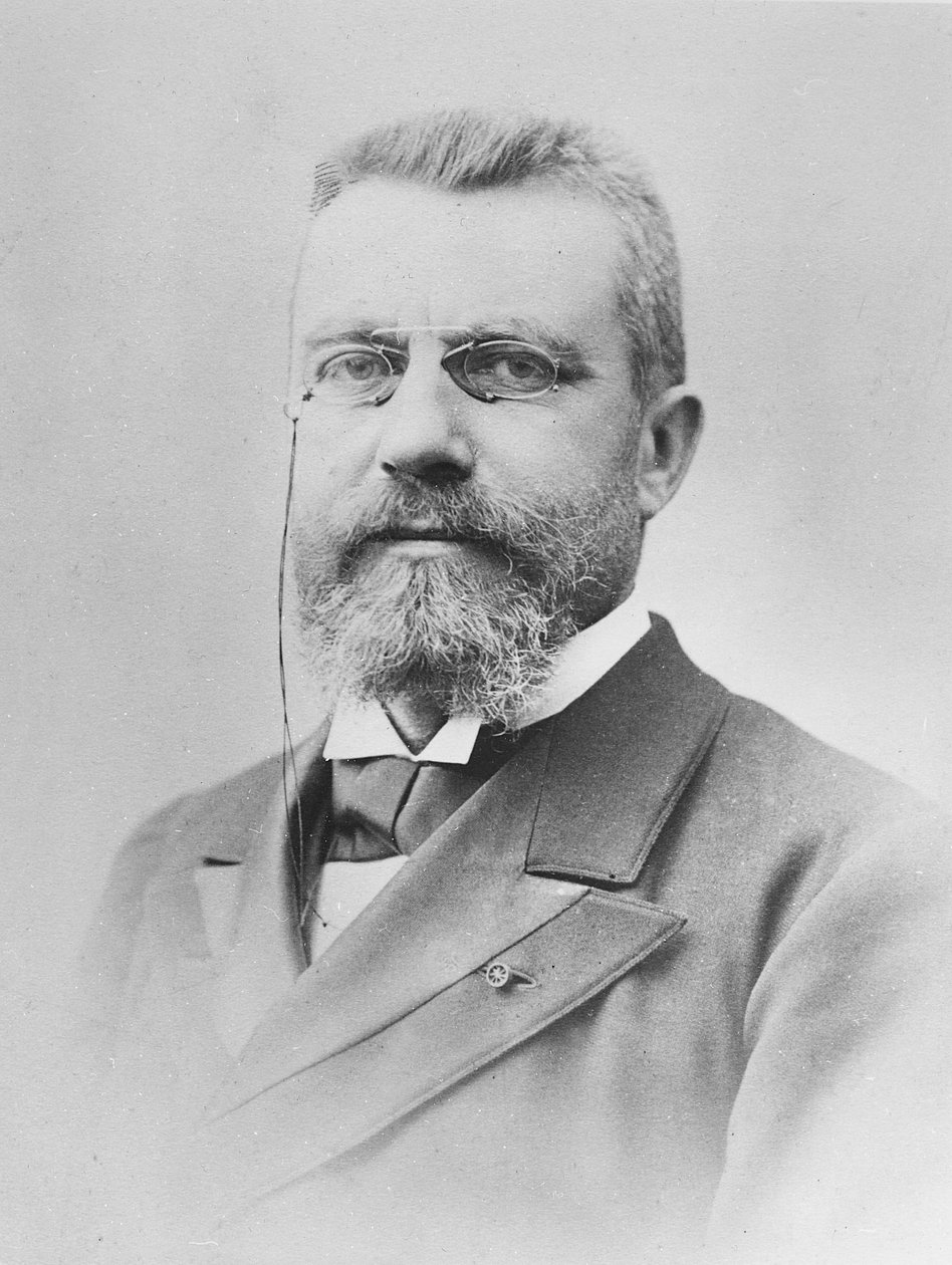 Portrait of Florent Guillain  by Eugene Pirou