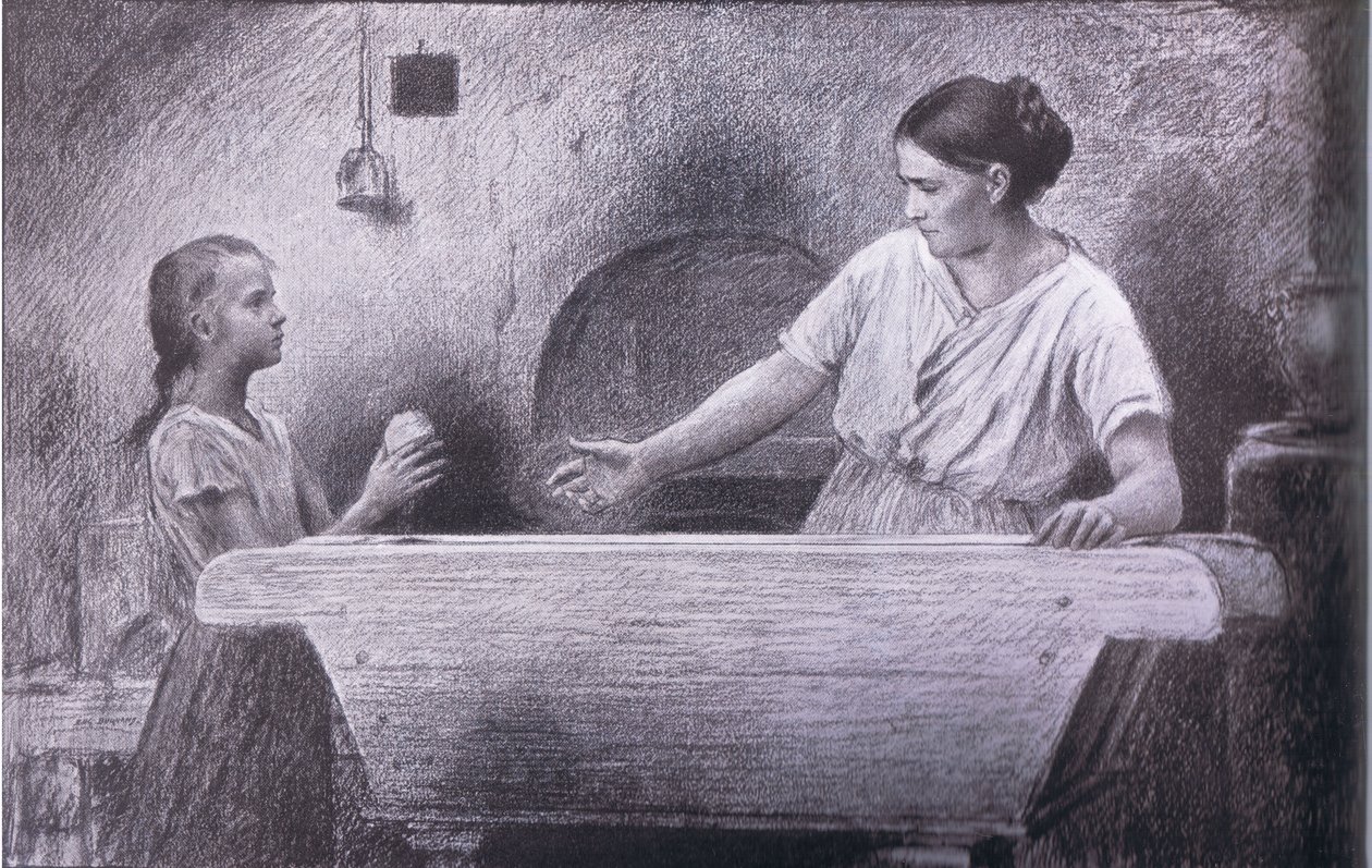 The Leaven, Bibbys Yıllık, 1916-1917 by Eugene after Burnand