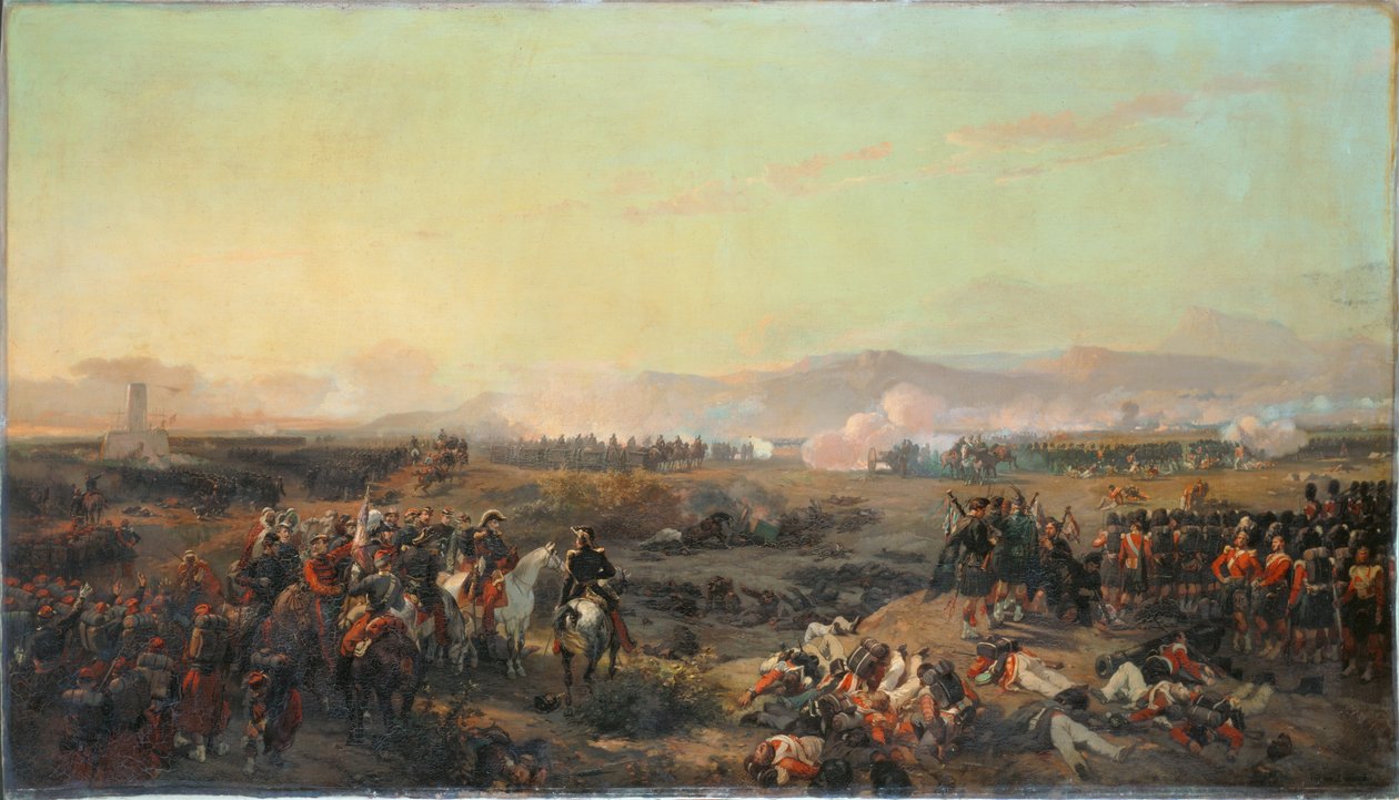 Kırım Savaşı: Alma Muharebesi ... (tuval üzerine resim) by Eugene-Louis Lami