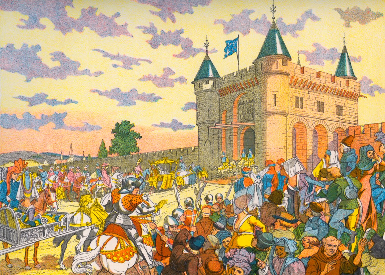 Bavyeralı Isabeau, Paris