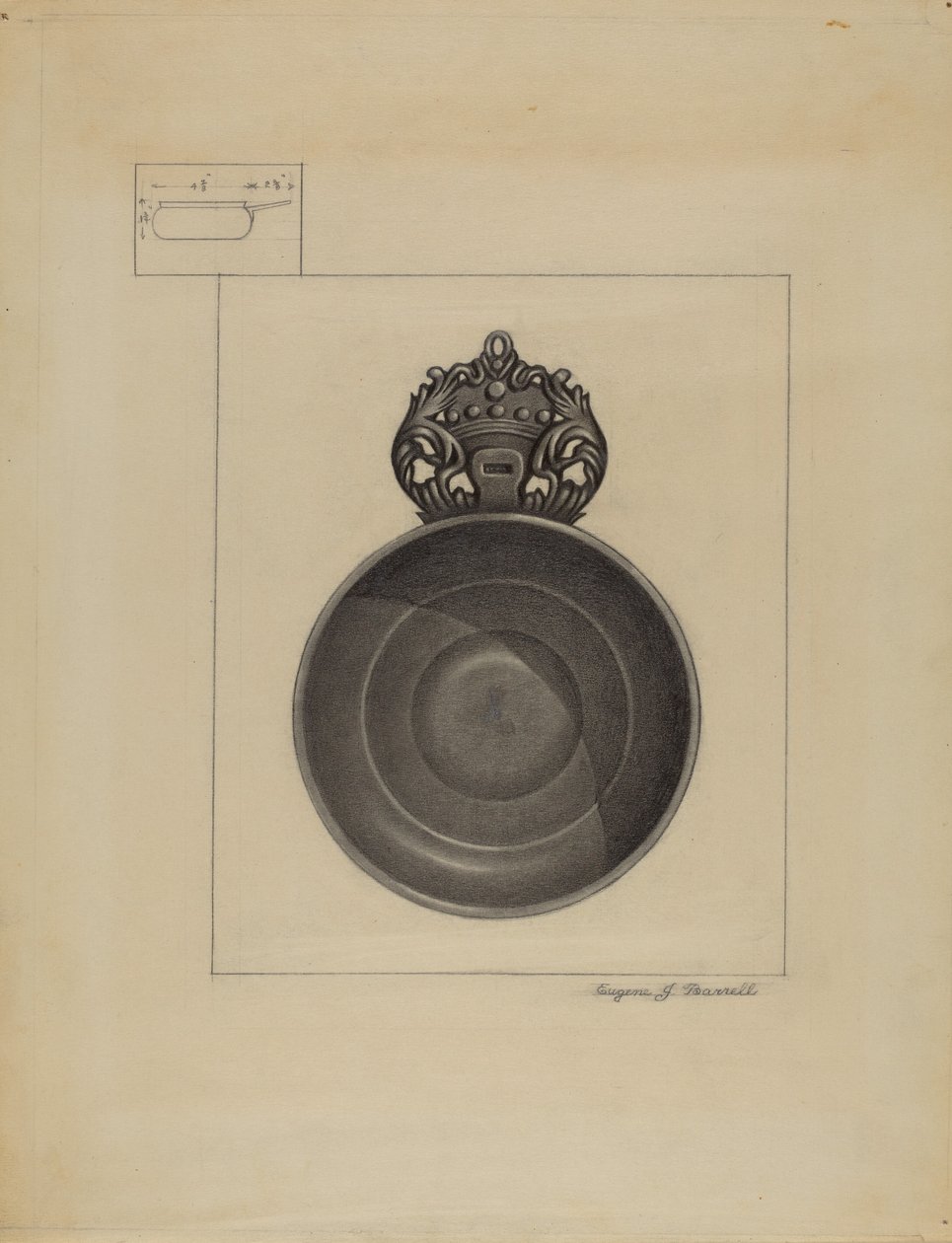 kalaylı porringer by Eugene Barrell