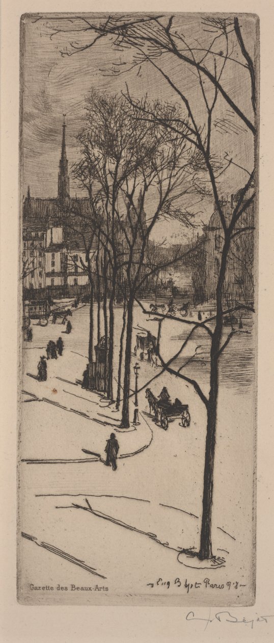 Bir Paris Sokağı by Eugene Bejot