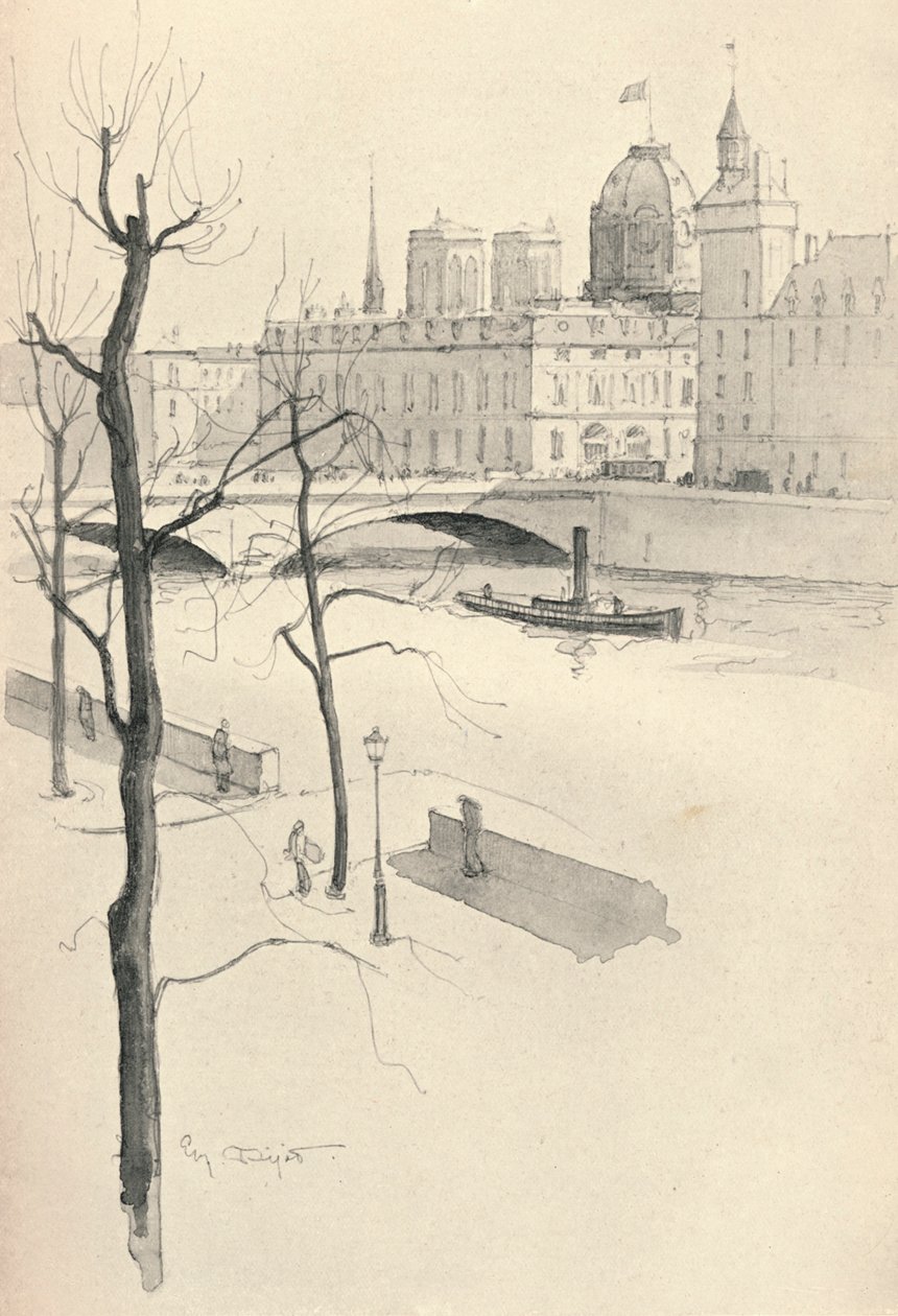 Pont ve Değişim, 1915 by Eugene Bejot